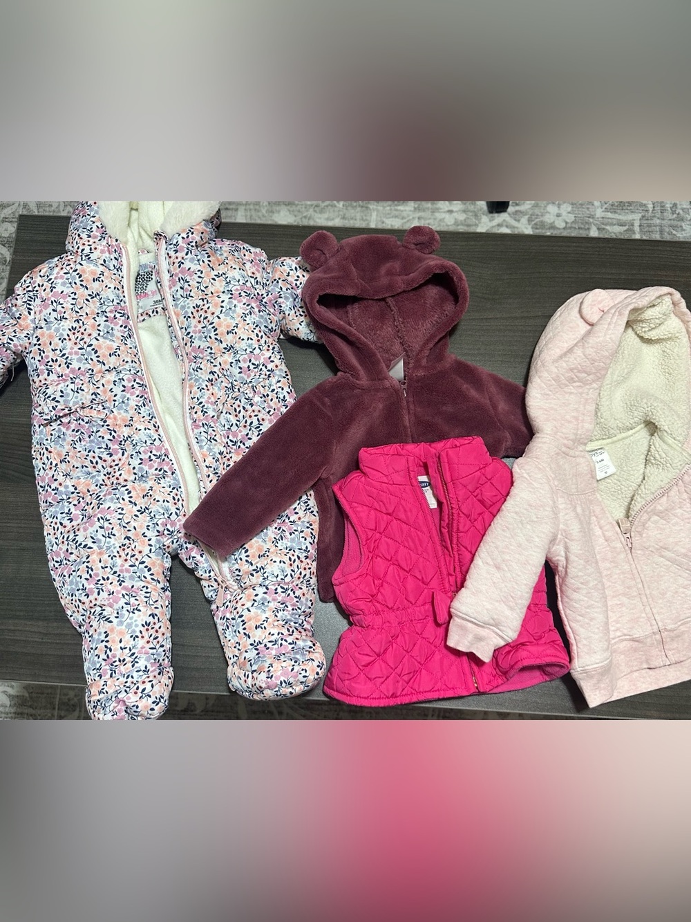 3-6M Girls Winter Lot